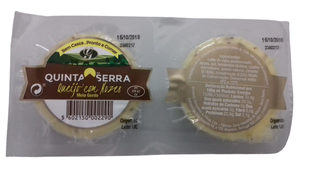 QUEIJO TRADICIONAL REDONDO (BIPACK) - QUINTA DA SERRA